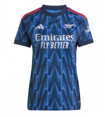 Arsenal Ben White #4 Udebanetrøje Dame 2025-26 Kortærmet